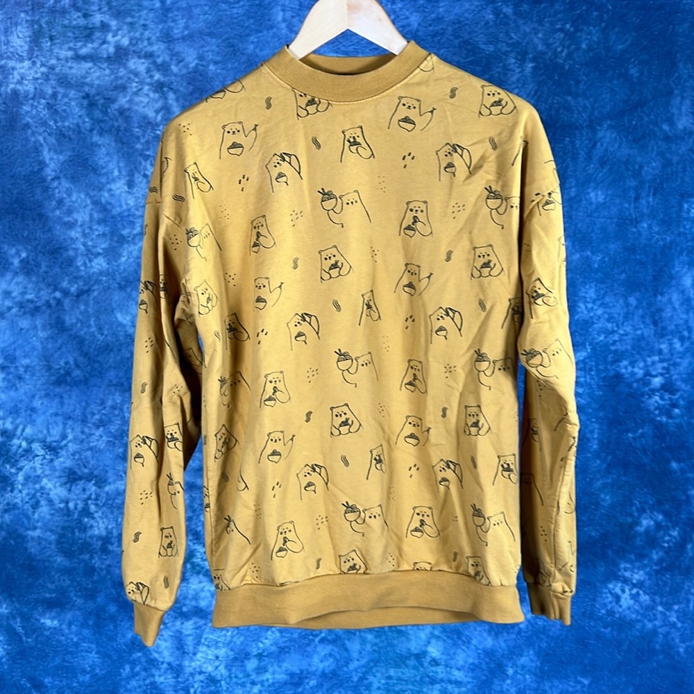 Kira Ramen Bears Sweatshirt Sz XS